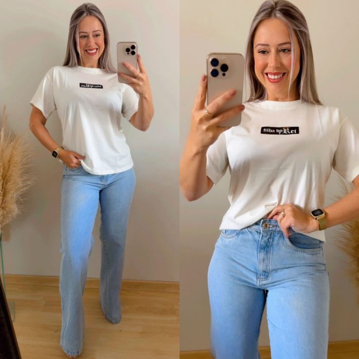 t shirt filha do rei off 144001