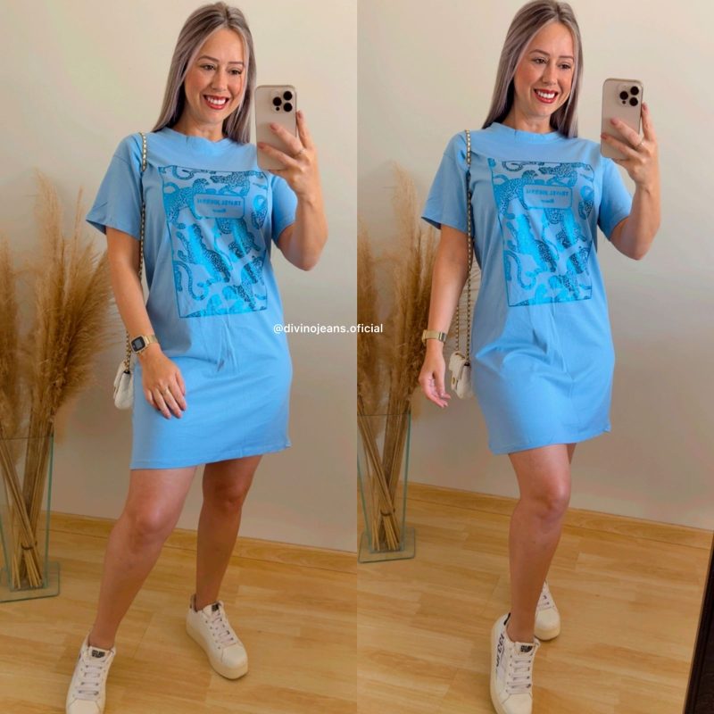 camisetão monaco azul 2312014