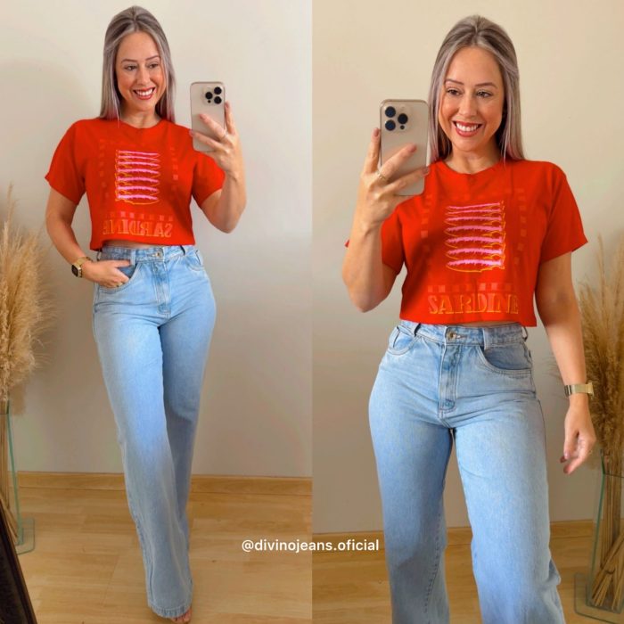 cropped sardine vermelho 912001